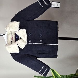 NWT Ben Sherman Kids Coat Faux Sherpa Lined Child Winter Jacket size 4T